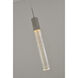 Canada 1 Light 2.76 inch Chrome Pendant Ceiling Light